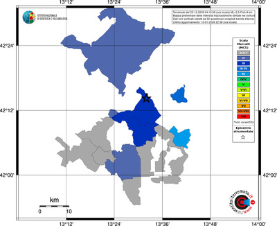 Mappa MCS - territori comuni