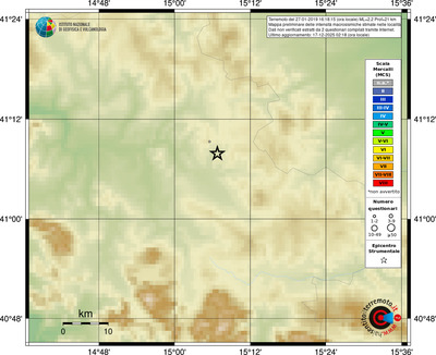 Mappa MCS - località