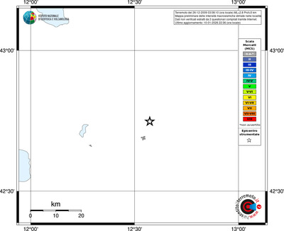 Mappa MCS - territori località