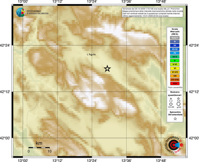 Mappa MCS - località