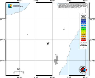 Mappa EMS - territori località