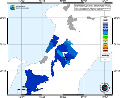 Mappa MCS - territori comuni