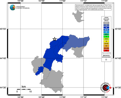 Mappa MCS - territori comuni