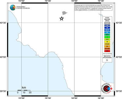 Mappa MCS - territori località