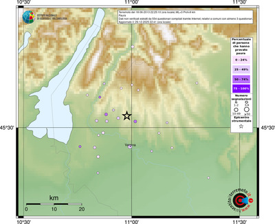 Mappa comuni con almeno 3 questionari