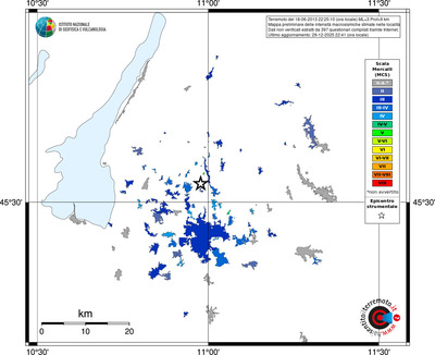 Mappa MCS - territori località