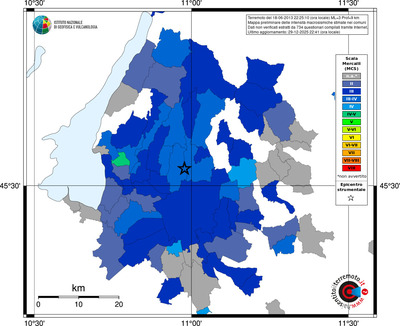 Mappa MCS - territori comuni
