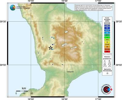 Mappa EMS - località
