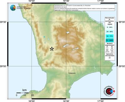 Mappa comuni con almeno 3 questionari
