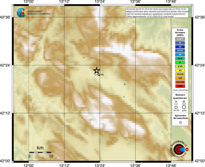 Mappa EMS - località
