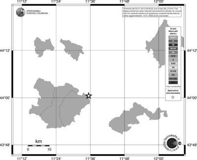 Mappa MCS - territori comuni