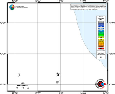 Mappa MCS - territori località