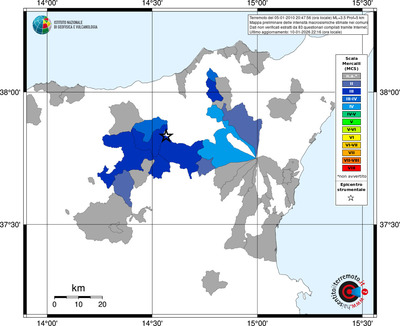 Mappa MCS - territori comuni