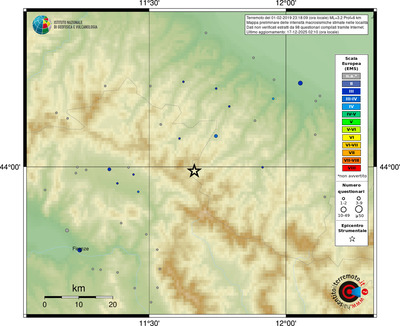 Mappa EMS - località
