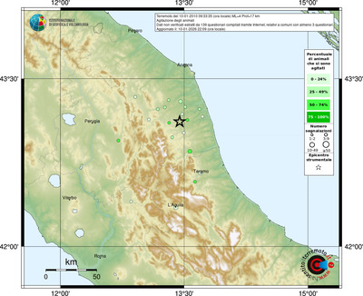 Mappa comuni con almeno 3 questionari