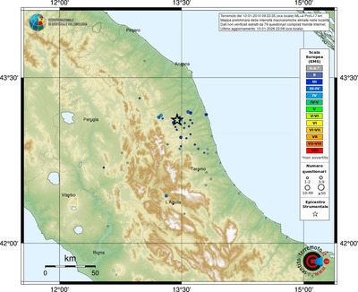 Mappa EMS - località