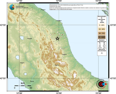 Mappa comuni con almeno 3 questionari