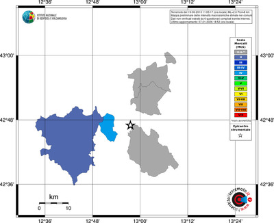 Mappa MCS - territori comuni