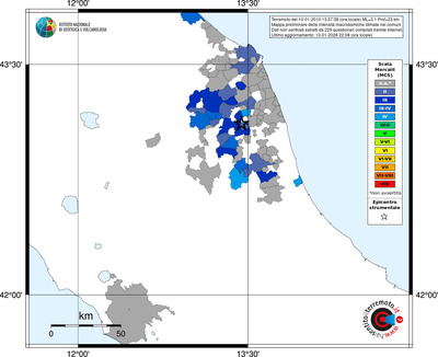 Mappa MCS - territori comuni