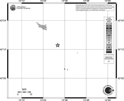 Mappa EMS - territori località