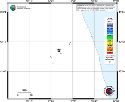 Mappa MCS - territori località