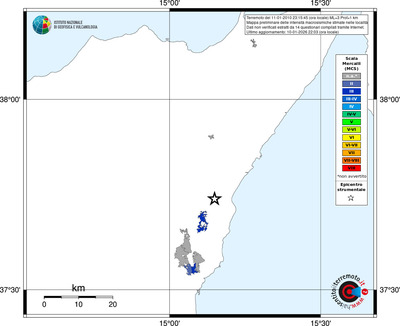 Mappa MCS - territori località