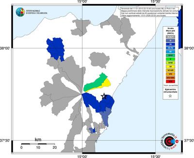 Mappa MCS - territori comuni