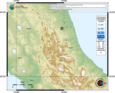 Mappa comuni con almeno 3 questionari