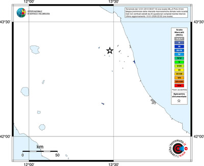 Mappa MCS - territori località