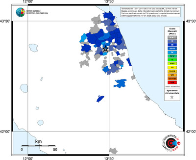 Mappa MCS - territori comuni