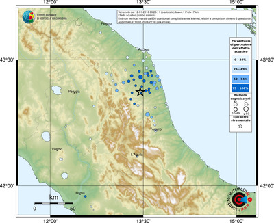 Mappa comuni con almeno 3 questionari