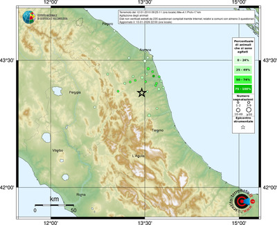 Mappa comuni con almeno 3 questionari