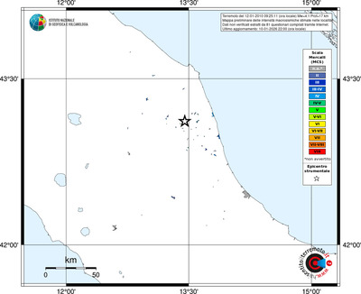 Mappa MCS - territori località