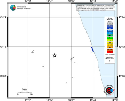Mappa MCS - territori località
