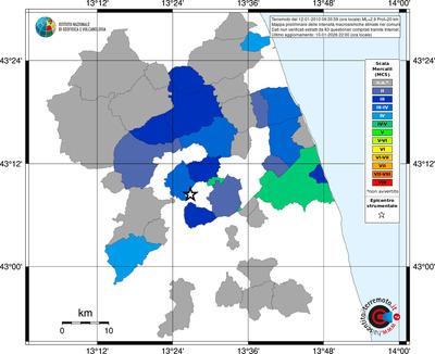 Mappa MCS - territori comuni