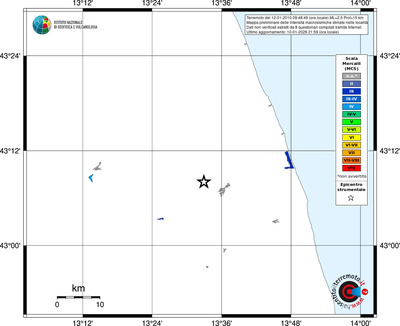 Mappa MCS - territori località