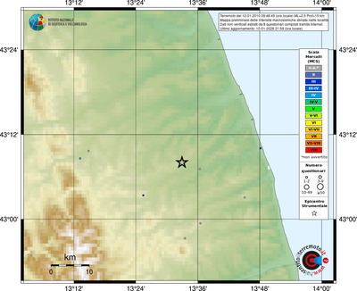 Mappa MCS - località