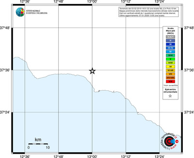 Mappa MCS - territori località
