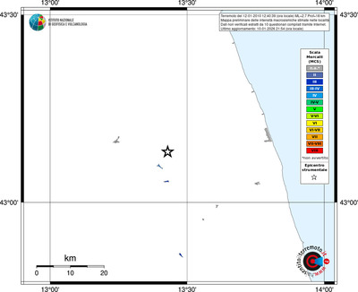 Mappa MCS - territori località
