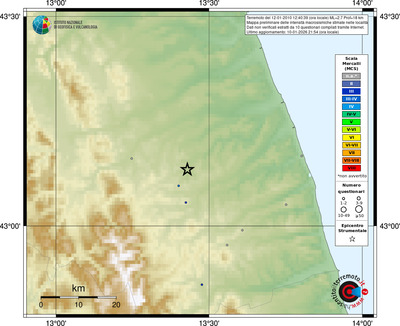 Mappa MCS - località