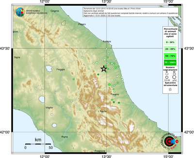 Mappa comuni con almeno 3 questionari