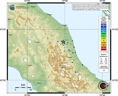 Mappa EMS - località
