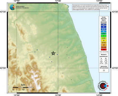 Mappa MCS - località