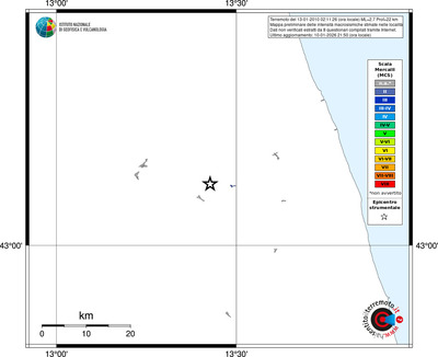 Mappa MCS - territori località