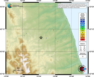 Mappa MCS - località