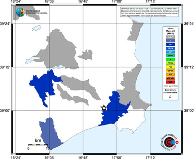 Mappa MCS - territori comuni