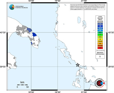 Mappa MCS - territori comuni