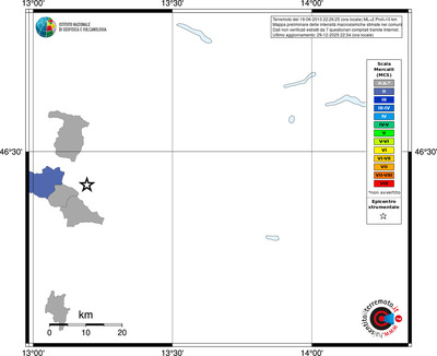 Mappa MCS - territori comuni