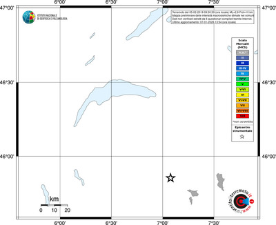 Mappa MCS - territori comuni