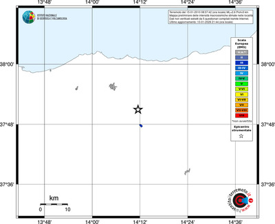 Mappa EMS - territori località